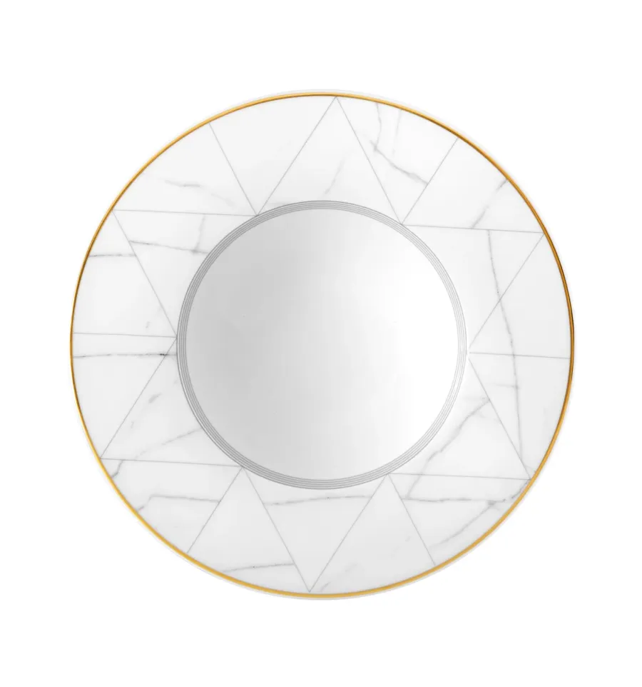obrazek 3 Duży porcelanowy zestaw obiadowy z kolekcji Carrara inspirowany marmurem z Carrary - Vista Alegre