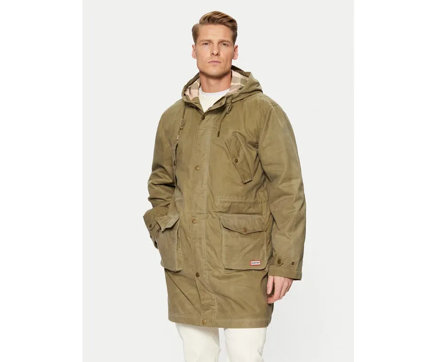 obrazek 1 Hunter Parka Liam HARM0028242 Khaki Regular Fit
