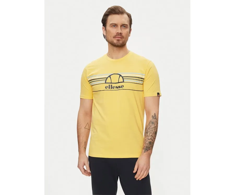 obrazek 1 Ellesse T-Shirt Lentamente SHV11918 Żółty Regular Fit