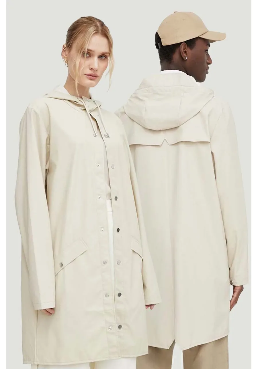 obrazek 1 Rains kurtka 12020 Jackets kolor beżowy przejściowa