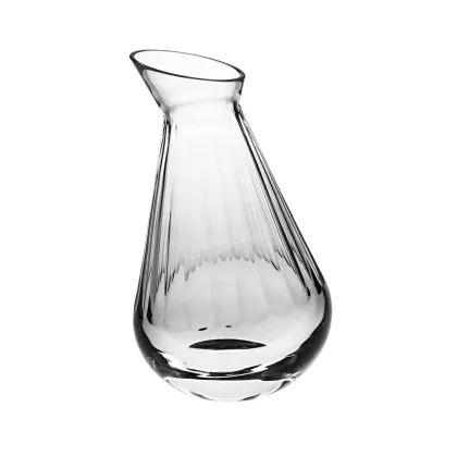 Zdjęcie Designerski dzban Pendular wykonany z kryształu z reliefowym zdobieniem w pionowe pasy - Vista Alegre