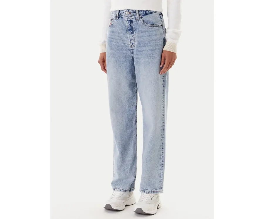 obrazek 1 Tommy Jeans Jeansy Layla DW0DW20498 Niebieski Slim Fit