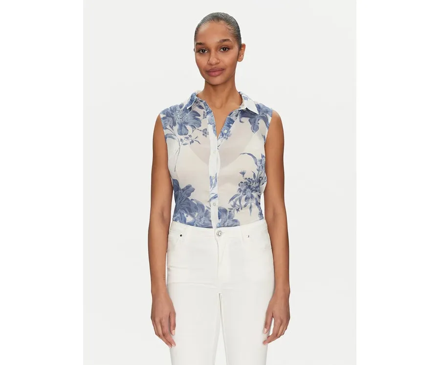 obrazek 1 Guess Koszula W5GH95 WDW82 Kolorowy Slim Fit