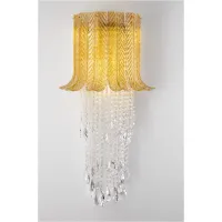 Picture An extraordinary wall lamp in the form of a cascade in a modern style - Il Paralume Marina