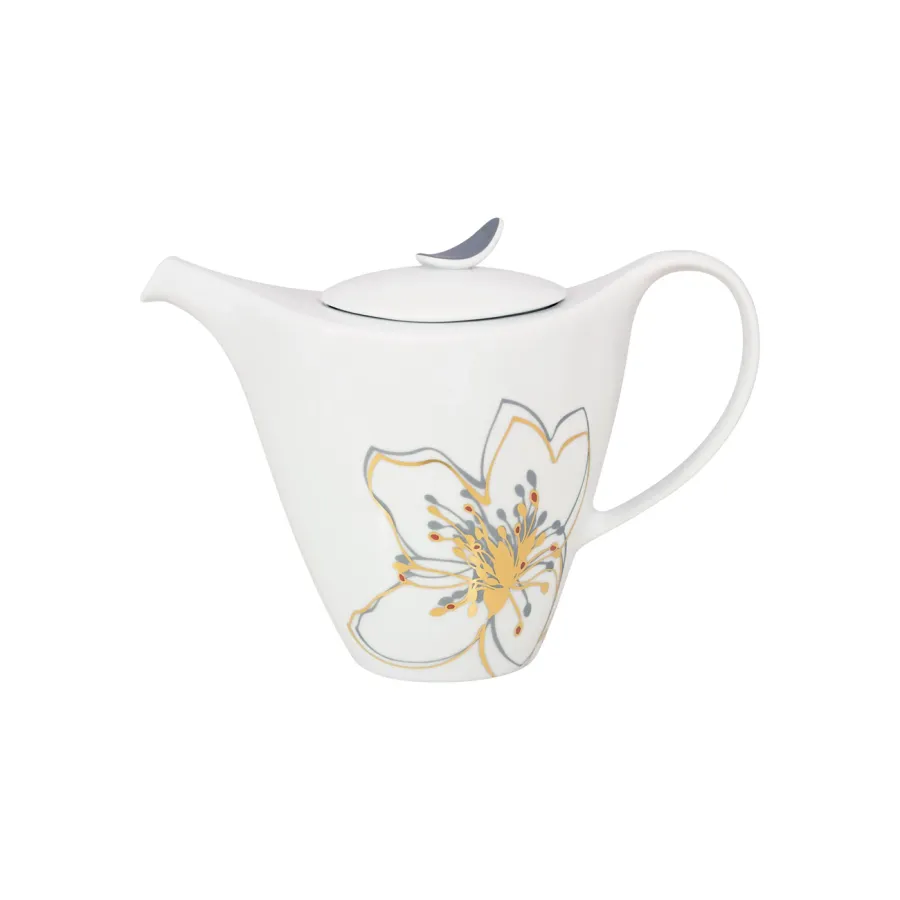 obrazek 25 Fantastyczny komplet porcelanowej zastawy stołowej 68 el. - Porcel