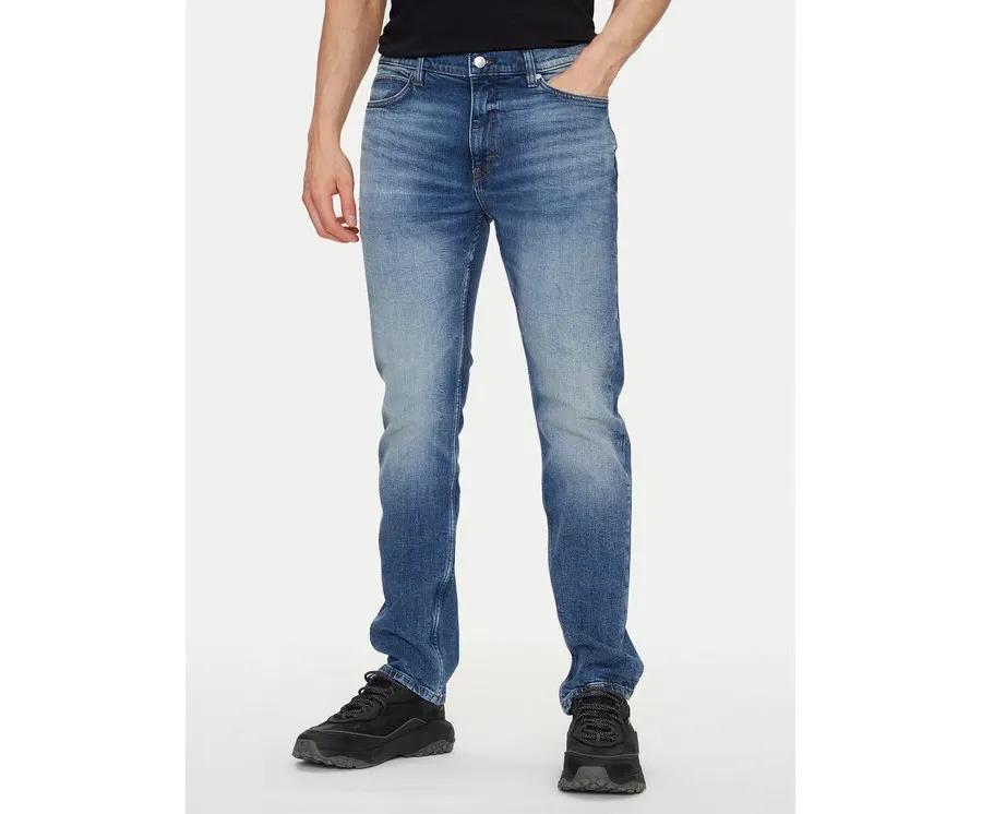 obrazek 1 HUGO Jeansy 50537698 Niebieski Slim Fit