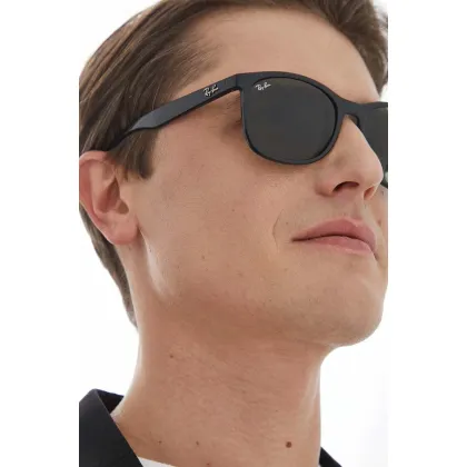 Zdjęcie Ray-Ban okulary przeciwsłoneczne męskie kolor czarny 0RB4374