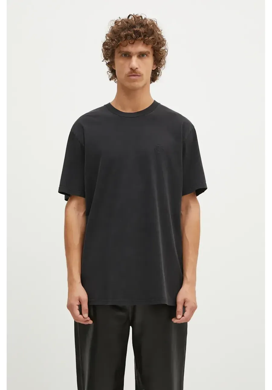 obrazek 1 1017 ALYX 9SM t-shirt bawełniany Regular Fit Crewneck Tee męski kolor czarny z aplikacją AAMTS0484FA01