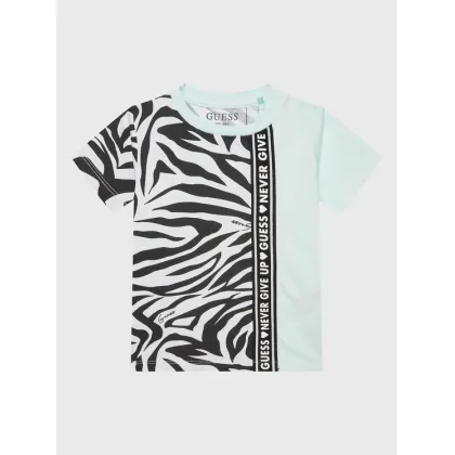 Zdjęcie Guess T-Shirt K3RI24 K6YW3 Zielony Regular Fit