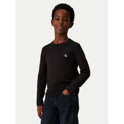 Zdjęcie Calvin Klein Jeans Komplet 2 bluzek IB0IB02255 D Czarny Regular Fit