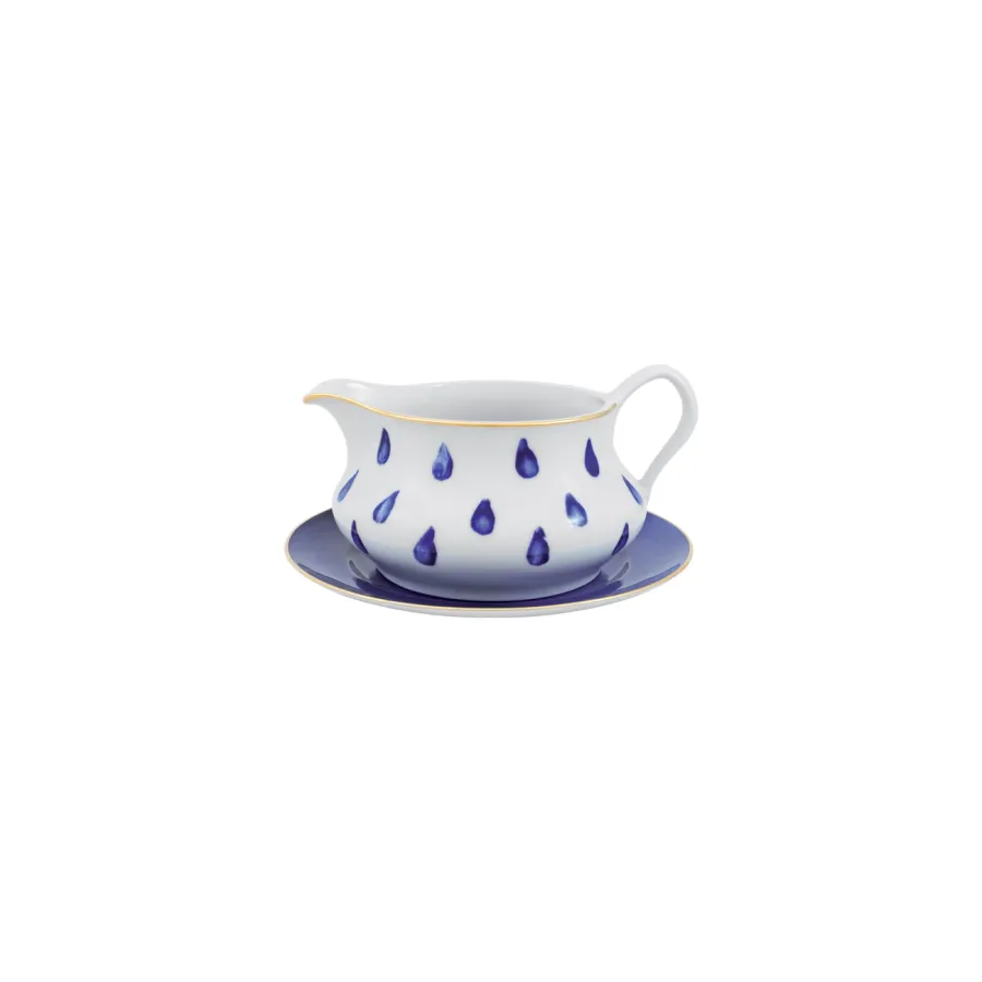 obrazek 1 Elegancka i bardzo stylowa sosjerka z porcelany - Porcel