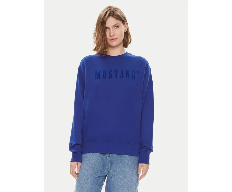obrazek 1 Mustang Bluza Bea 1014623 Niebieski Regular Fit