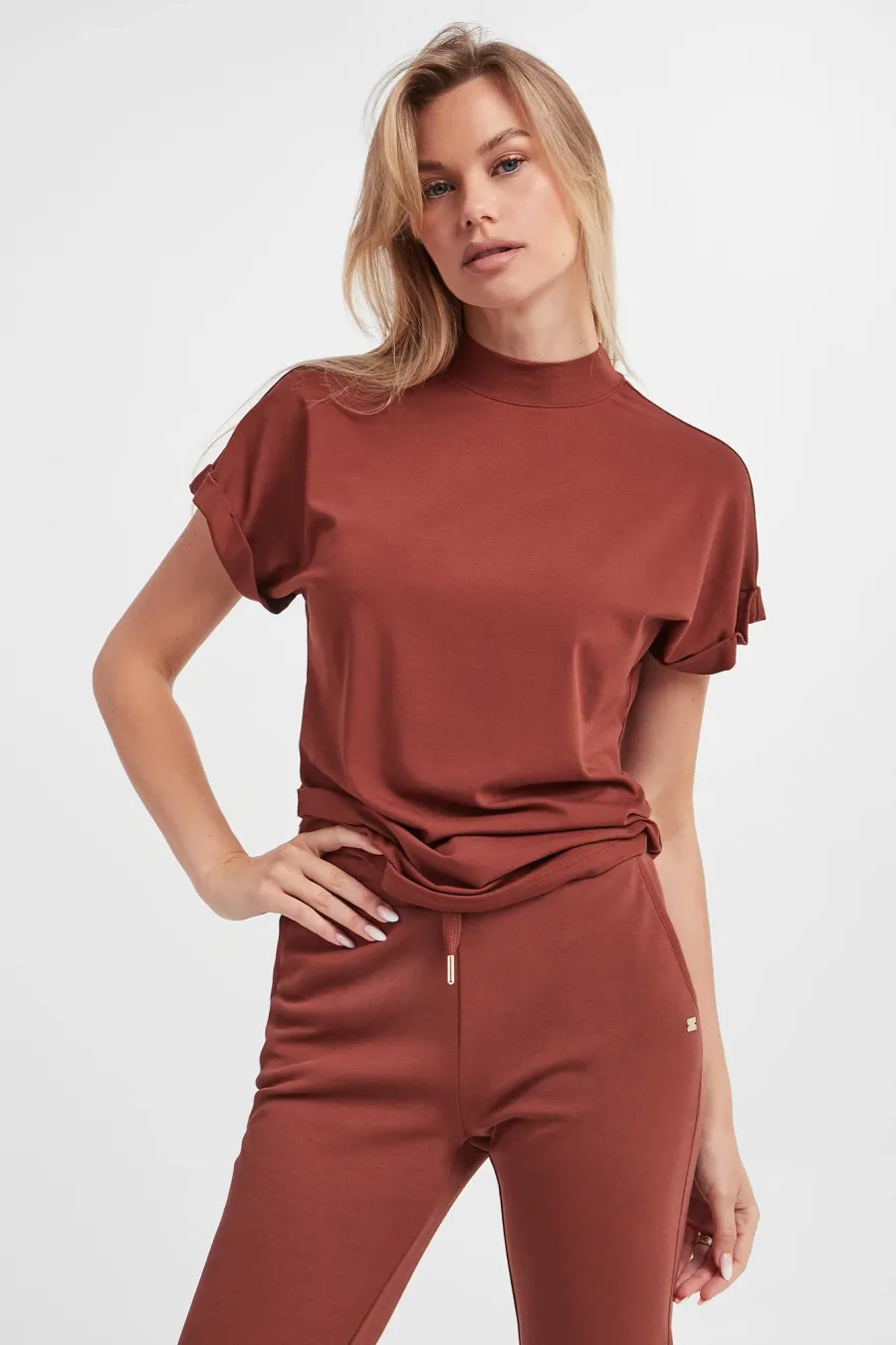 obrazek 1 T-shirt damski ze stójką JOOP! Joop!