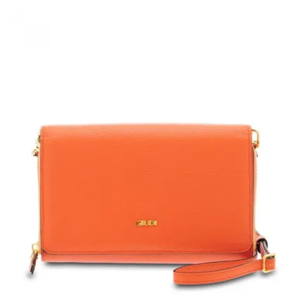 Zdjęcie Pomarańczowa stylowa torebka na ramię - Giudi