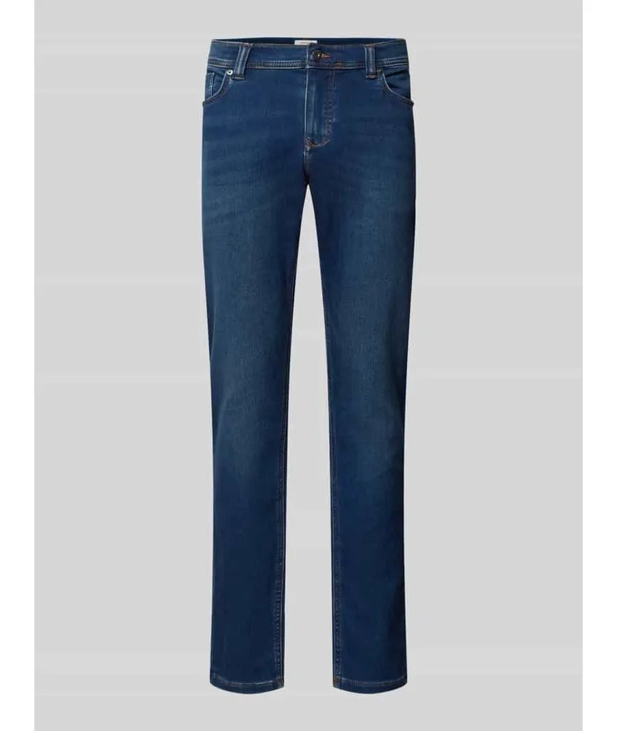obrazek 1 Jeansy o kroju regular fit z bawełną