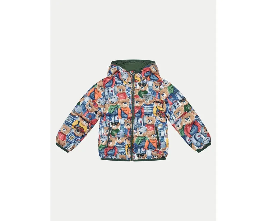 obrazek 1 Guess Kurtka przejściowa N5RL12 WCFM0 Kolorowy Regular Fit
