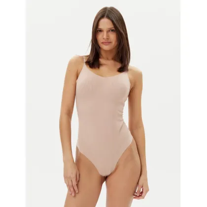 Zdjęcie Calvin Klein Underwear Kombinezon modelujący LV00QF8295 Beżowy