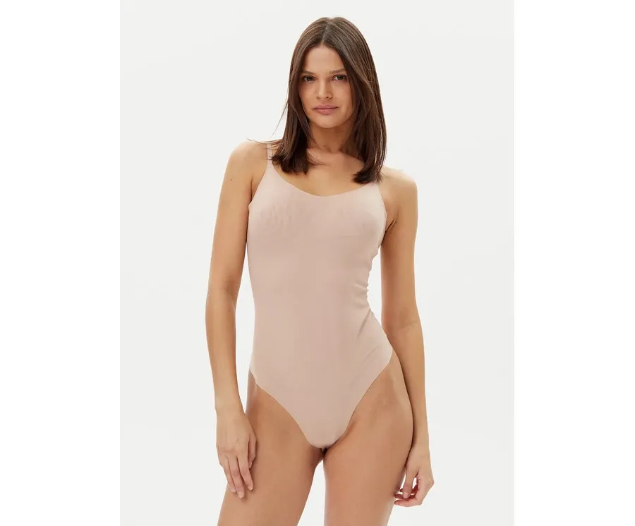 obrazek 1 Calvin Klein Underwear Kombinezon modelujący LV00QF8295 Beżowy