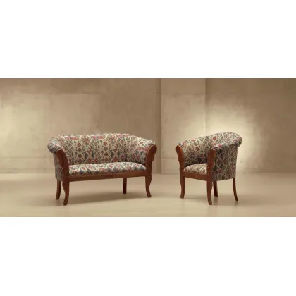Zdjęcie Oryginalna sofa i fotel w stylu francuskim – Morello Gianpaolo
