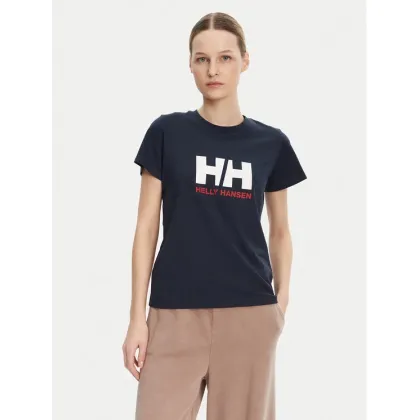 Zdjęcie Helly Hansen T-Shirt Logo 54593 Granatowy Regular Fit