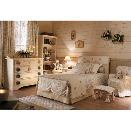 Zdjęcie Bardzo piękne łóżko do sypialni dziewczęcej - Halley