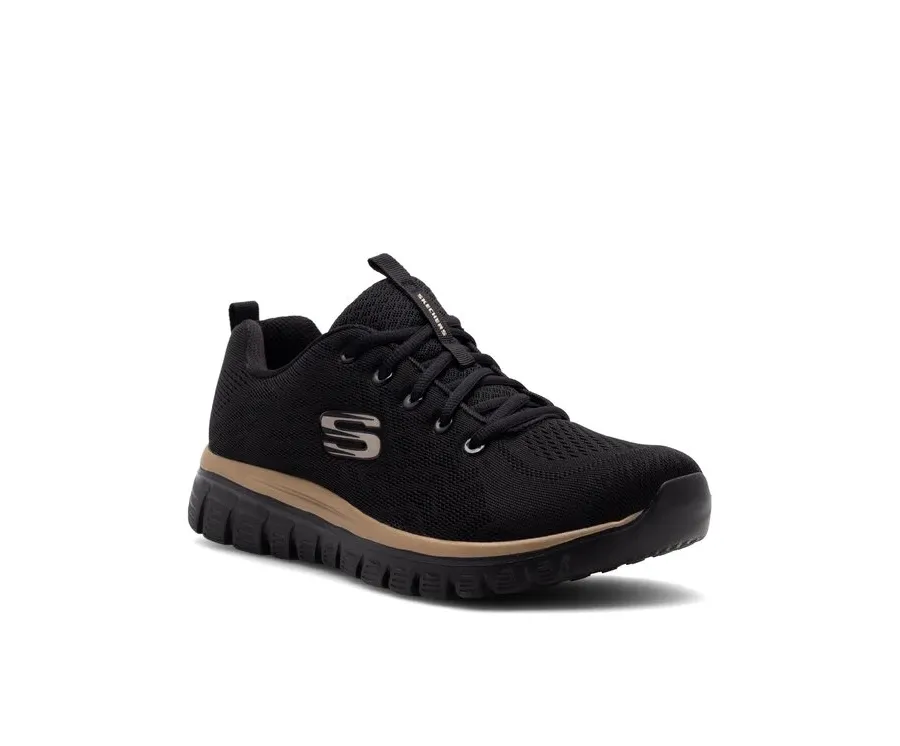 obrazek 1 Skechers Sneakersy GRACEFUL 12615 BKRG Czarny