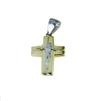 Picture A wonderful Italian cross with Christ, dimensions 20x15mm.