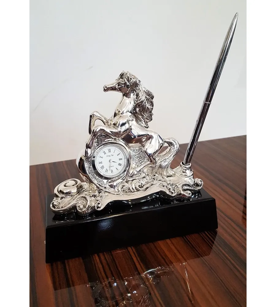 picture 2 Pen holder with horse - Astra Argenti