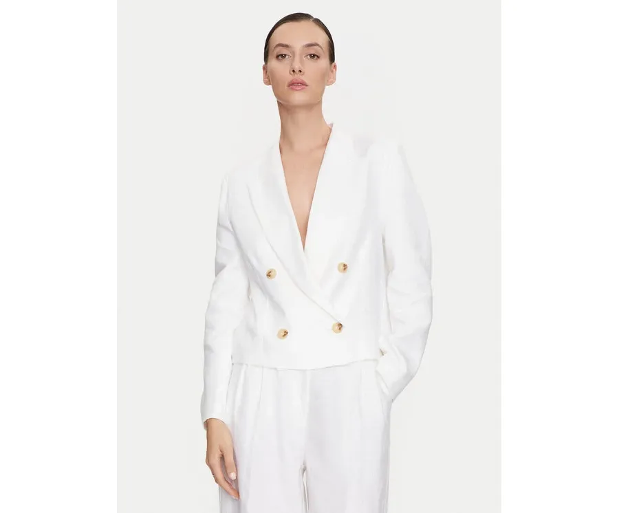 obrazek 1 ViCOLO Marynarka TB0790 Biały Regular Fit