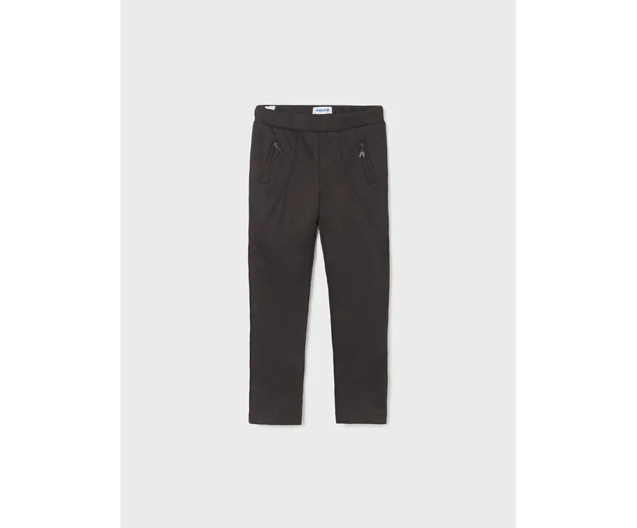 obrazek 1 Mayoral Spodnie materiałowe 4501 Czarny Regular Fit