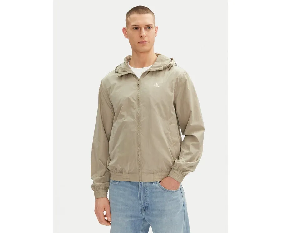 obrazek 1 Calvin Klein Jeans Wiatrówka J30J327254 Szary Regular Fit