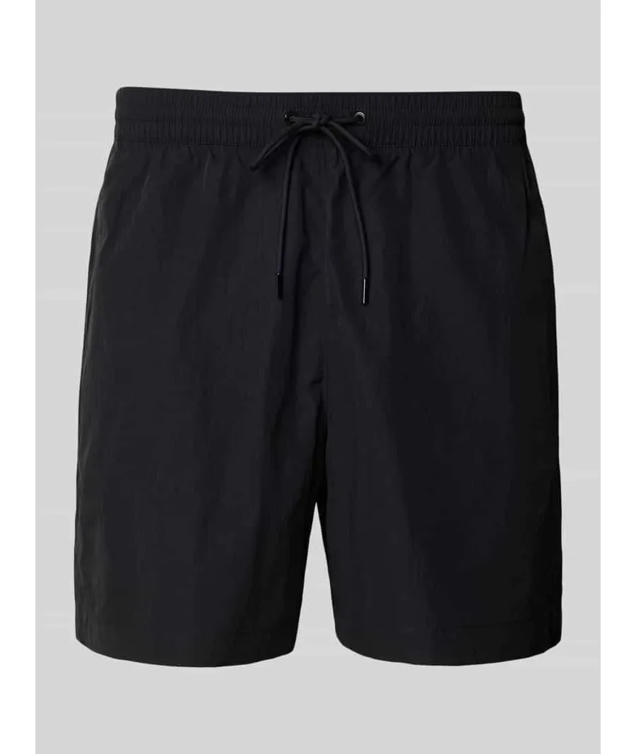 obrazek 1 Spodenki kąpielowe o kroju regular fit z efektem dwóch warstw