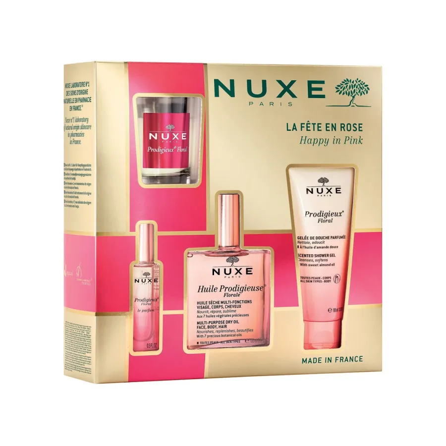 obrazek 1 Nuxe Huile Prodigieuse® Florale Zestaw kultowych dermokosmetyków do pielęgnacji ciała