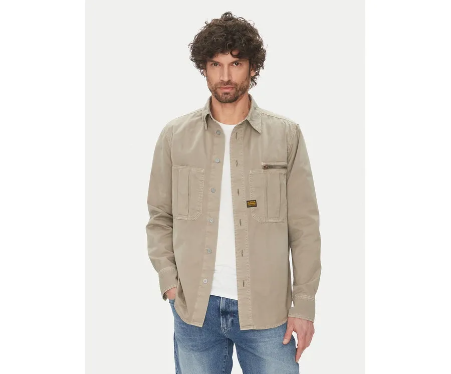 obrazek 1 G-Star Raw Koszula D26058 D947 H120 Szary Regular Fit