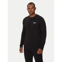 Zdjęcie EA7 Emporio Armani Longsleeve 8NPT28 PJVQZ 1200 Czarny Regular Fit