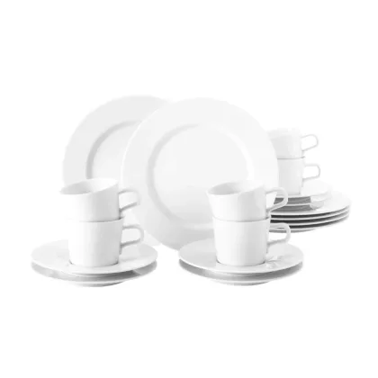 Zdjęcie 18-elementowy porcelanowy serwis kawowy z Niemiec - Seltmann Weiden