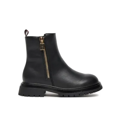 Zdjęcie Tommy Hilfiger Botki Chelsea Boot T3A5-33566-1351 M Czarny