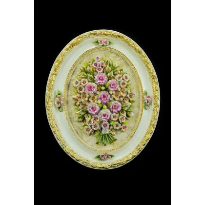 Zdjęcie Niepośredni porcelanowy obraz do eleganckich wnętrz