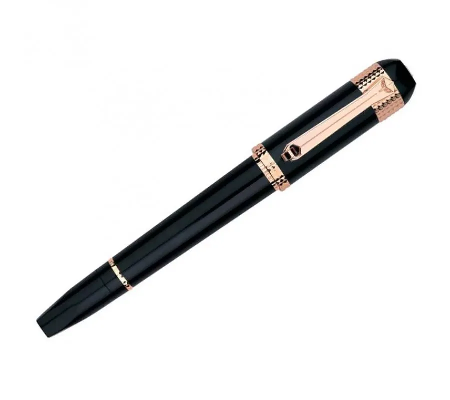picture 2 Fountain Pen Tibaldi Divina Black with Rose Gold