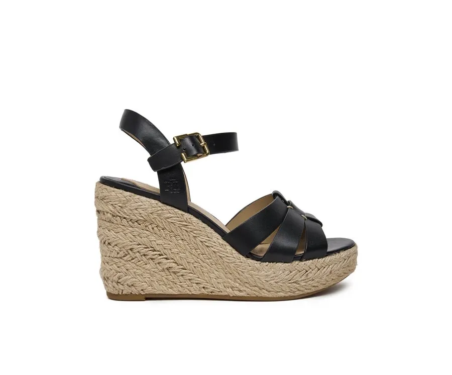 obrazek 1 LAUREN RALPH LAUREN Espadryle Soffia 802953961002 Czarny
