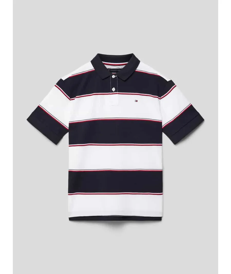 obrazek 1 Koszulka polo z wyhaftowanym logo model ‘GLOBAL’