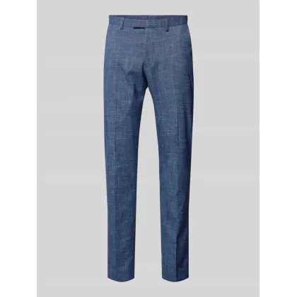 Zdjęcie Spodnie do garnituru o kroju slim fit z tkanym wzorem model ‘Steve’