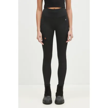 Zdjęcie Fjallraven legginsy Abisko Tights damskie kolor czarny gładkie F84773.550-550 F84773