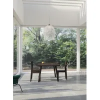 Picture ENEA table, wooden legs, 200x105cm - Fratelli Mirandola