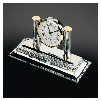 Zdjęcie Ekskluzywny zegar z podstawką na długopis El Casco