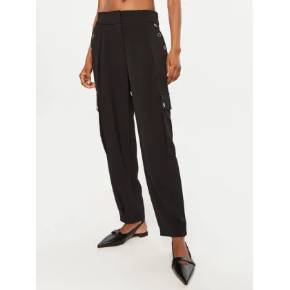 Zdjęcie LOLA CASADEMUNT Spodnie materiałowe LF2414010 00N Czarny Regular Fit
