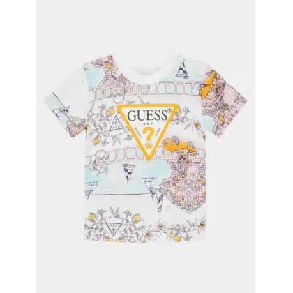 Zdjęcie Guess T-Shirt N4GI23 K8HM3 Kolorowy Regular Fit