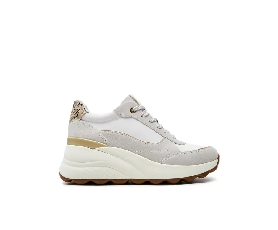 obrazek 1 Geox Sneakersy D Spherica Ec13 D45WAA 022FU C1209 Biały