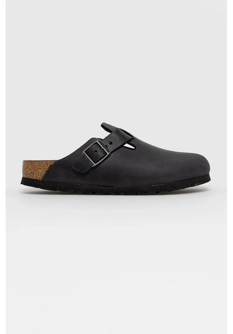 obrazek 1 Birkenstock Boston klapki kolor czarny 59463