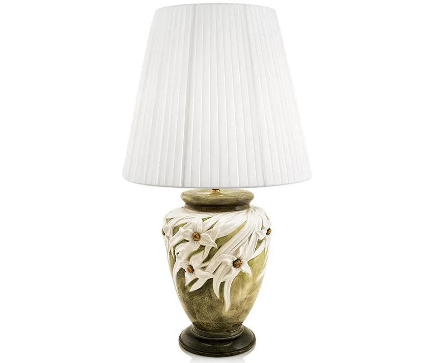 obrazek 1 Dekoracyjna ceramiczna lampa do sypialni